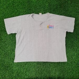 Vintage 90s Looney-Tunes Tweety Shirt Womens 2XL 27x24 Gray Baggy